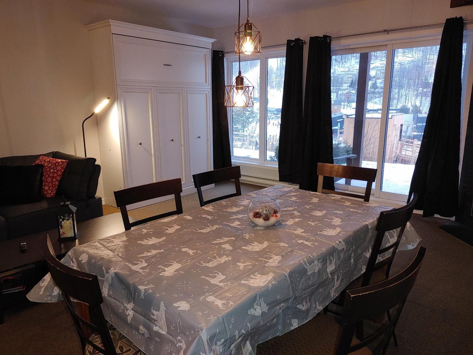 Apartamento Au pied des pentes Bromont Exterior foto